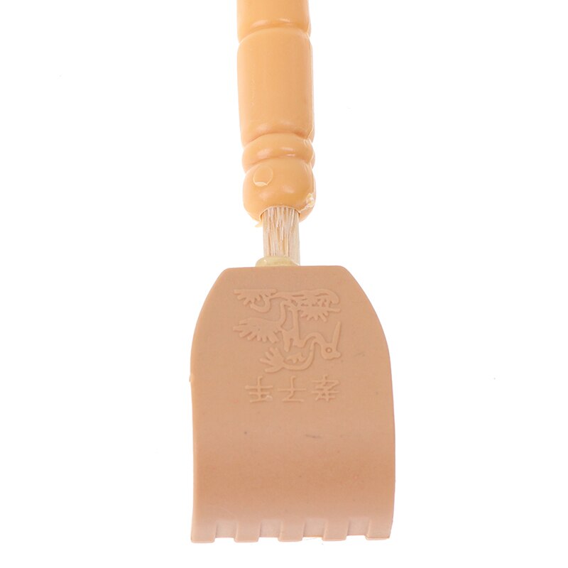 1 stuk uitschuifbare rugkrabber van bamboe, hout, telescopisch, flexibel, anti-jeuk, zelfmassager, klauwverlenger