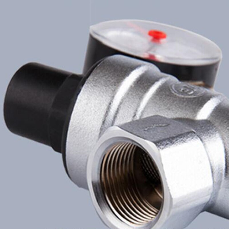DN20(3/4inch) Pressure Reducing Valve Water Pressure Regulator with Gauge Pressure