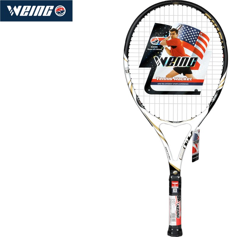 neue WEING WD-892 Tennis Schläger Mit handtasche Anfänger Echtem Professionelle Praxis Universal- Männer und Frauen Einzigen Schläger