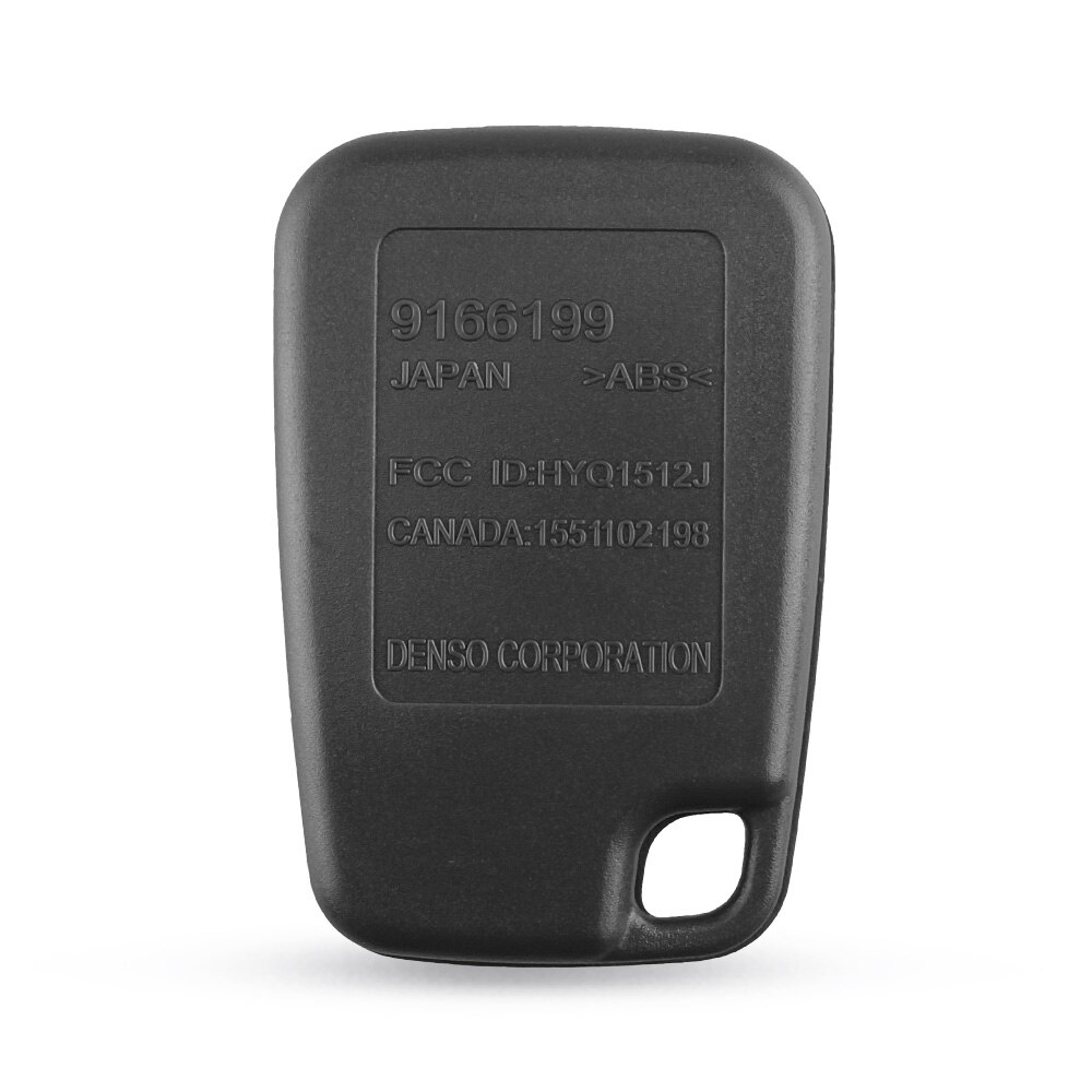 Keyyou 3 painikkeet kauko-ohjain auton avainkuori leikkaamaton terä avainkotelo vaihtoauto avaimen kansi volvo  s70 v70 c70 s40 v40 98-05