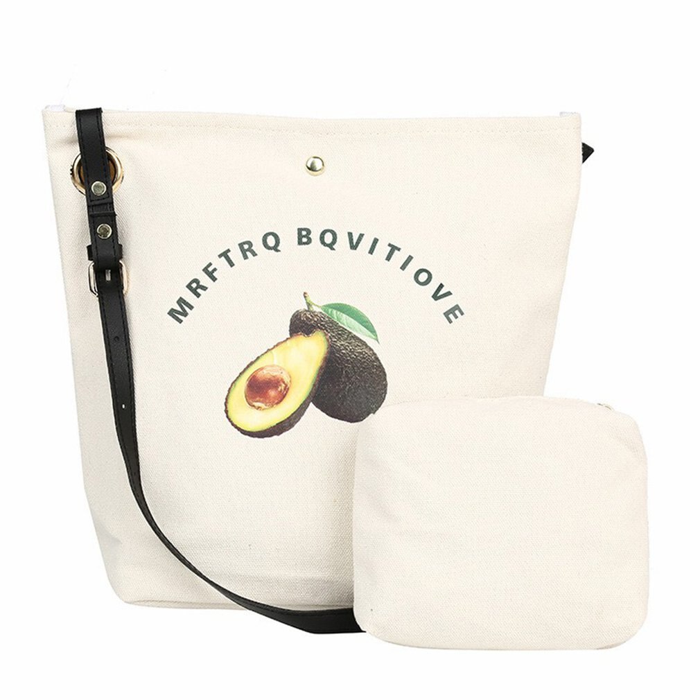 2020 Borsa di modo grande Borsa Sacchetto Femminile Nuova Borsa Sacchetto del Messaggero Della Spalla Sveglio Della Ragazza Borsa di Tela per Le Ragazze per Le Donne shopping 2 pz/impostato: nero