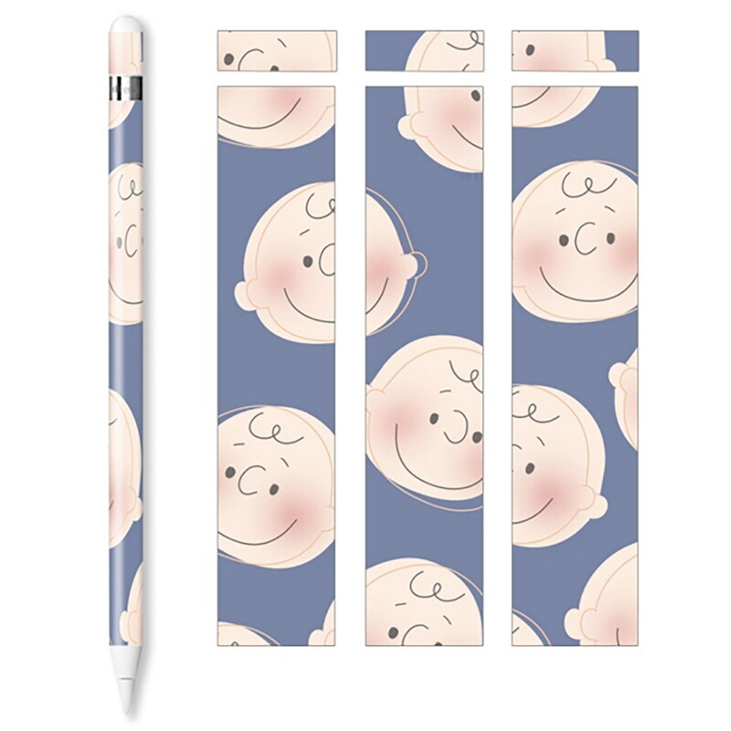 Cute for Apple Pencil Stickers Scratchproof Ultra Thin Stickers Press Stylus Cute Non-Slip Protective Paper-2