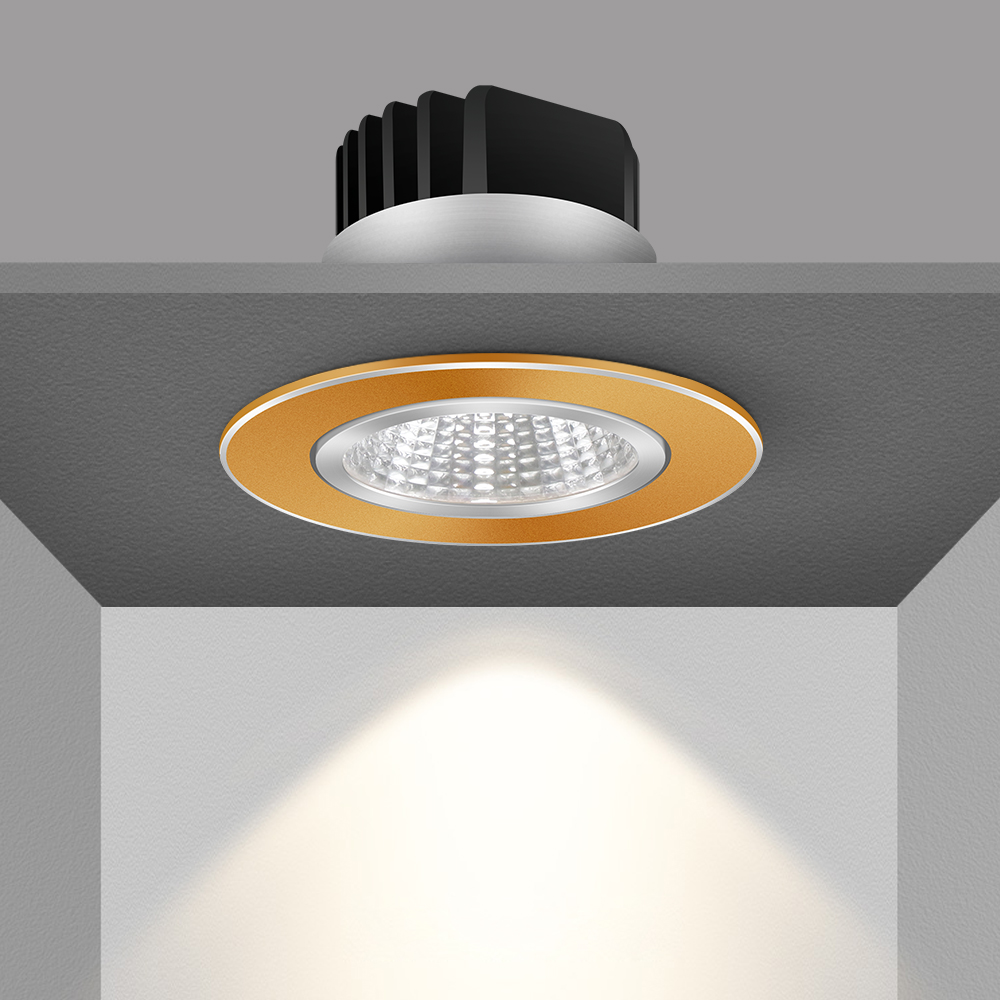 Dimbare innfelte led-downlights 10w stk . 12w led-spotlights til dekorasjon innendørs taklamper  ac 110v stk. 220v for innendørs led-spotlights