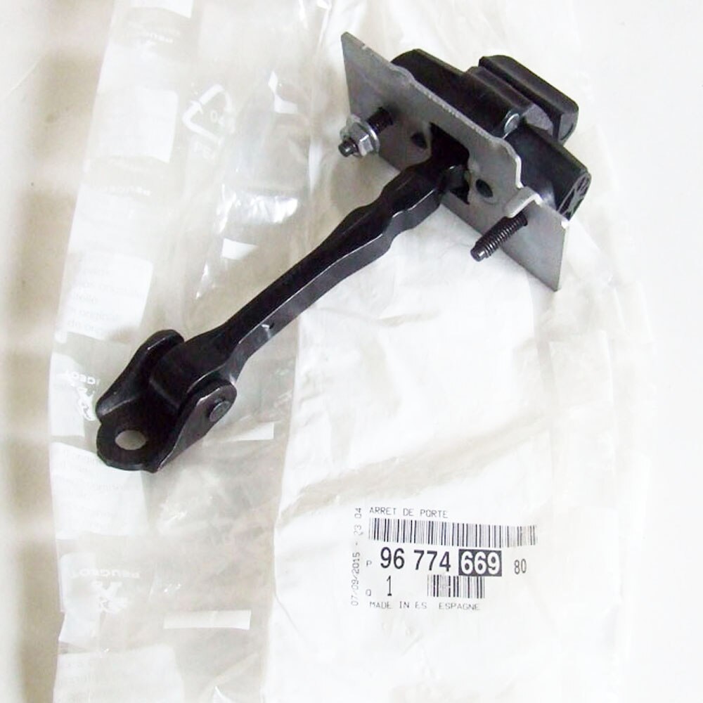 Butée de porte utilisé pour Peugeot 9677466980 | Charnière de porte avant, sangle de vérification, butée de porte, pour Peugeot 308