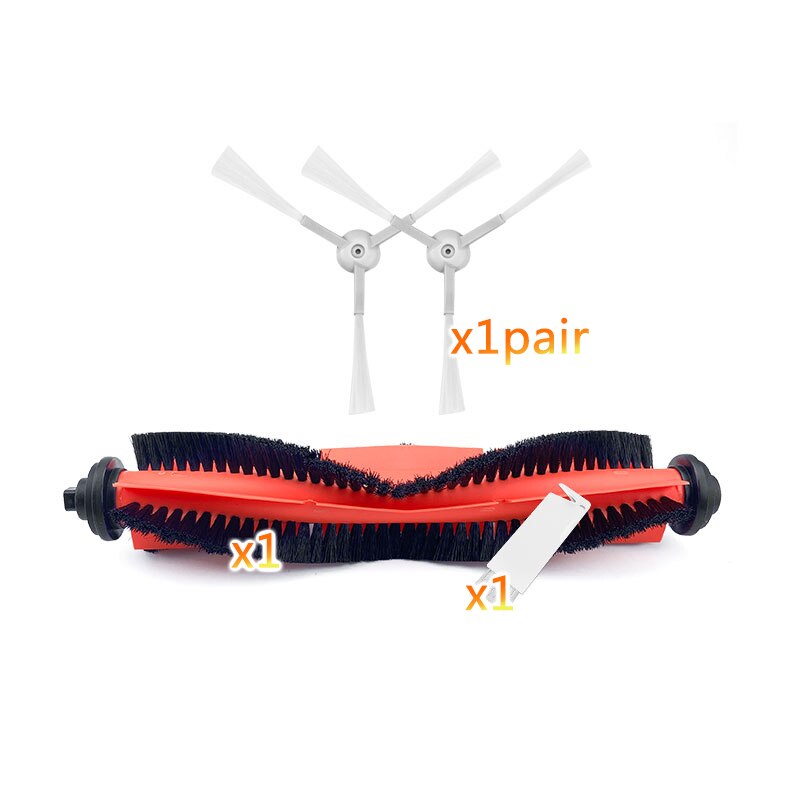 Robot Vaccum Cleaner Main Side cleaning brush hepa Built-in filter Accessories for xiaomi mijia mi G1 Parts home replaceable: 05