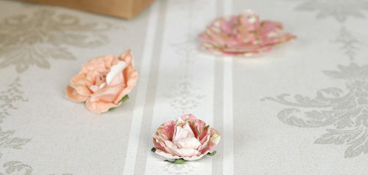 Diy håndlavede blomster pakke 3d smukke papirblomster til kortfremstilling, scrapbog udsmykninger