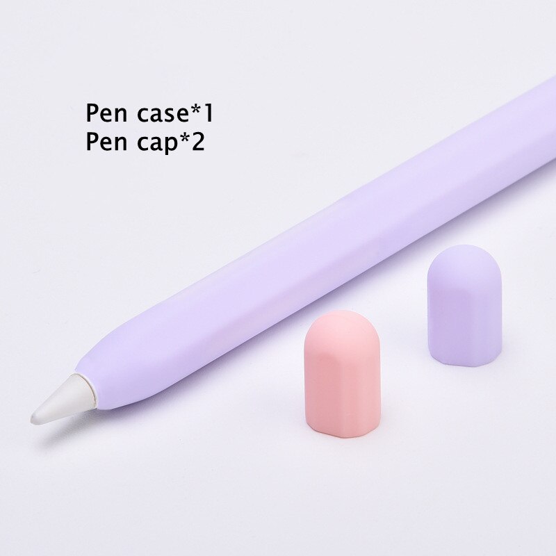 Anti Lost Case for Apple Pencil 1 Case Soft Silicone for IPad Tablet Touch Pen Stylus Protective Sleeve Silicon Pencil Cover: A