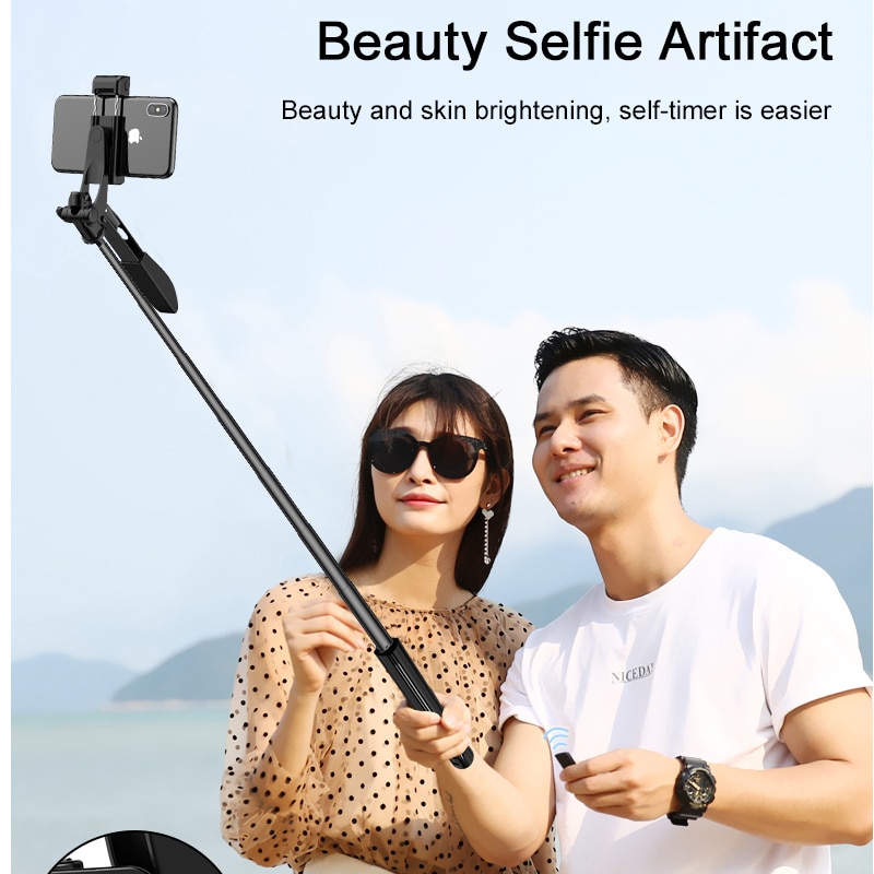for xiaomi Selfie Stick Bluetooth Mini Tripod Selfiestick with Wireless Remote For iPhone 6 6s 7 8 plus Samsung Android Phone