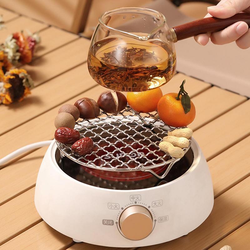 Firepit Grill Rooster Metalen Barbecue Ronde Grill Top Barbecue Roestvrij Staal Kookgrill Draagbare Grill Kampvuur Koken