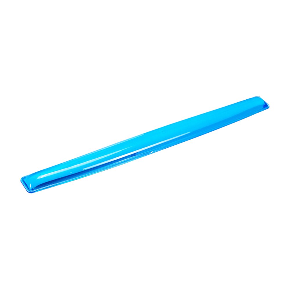 Clear Silicone Laptop Computer Keyboard Wrist Pad Office Desk Hand Rest Support for Typist Office Gaming PC Laptop: Blue