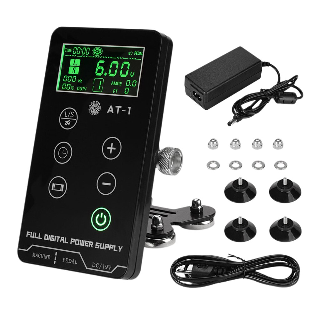 Digital LCD Rotary Machine Power Supply Kit with Cord for Machine