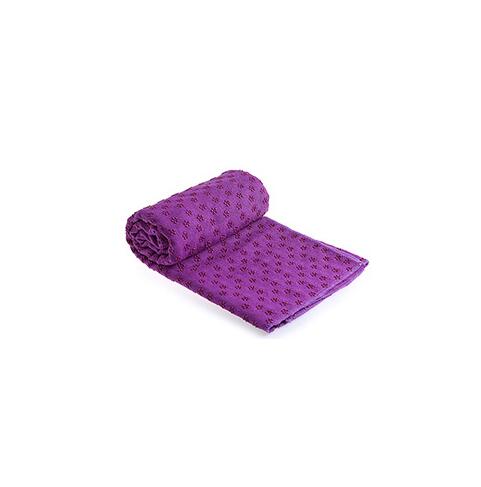 Tappetino Yoga Hewolf - 183cm x 61cm - Fibra Ultrafine e Gel di Silice - Coperta Antiscivolo per Allenamento - Borsa Gratis Inclusa: Viola