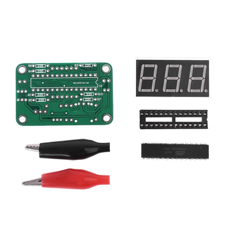 1einstellen DIY Voltmeter Bausätze Elektronische Spannung Messung Gerät Reparatur Teile