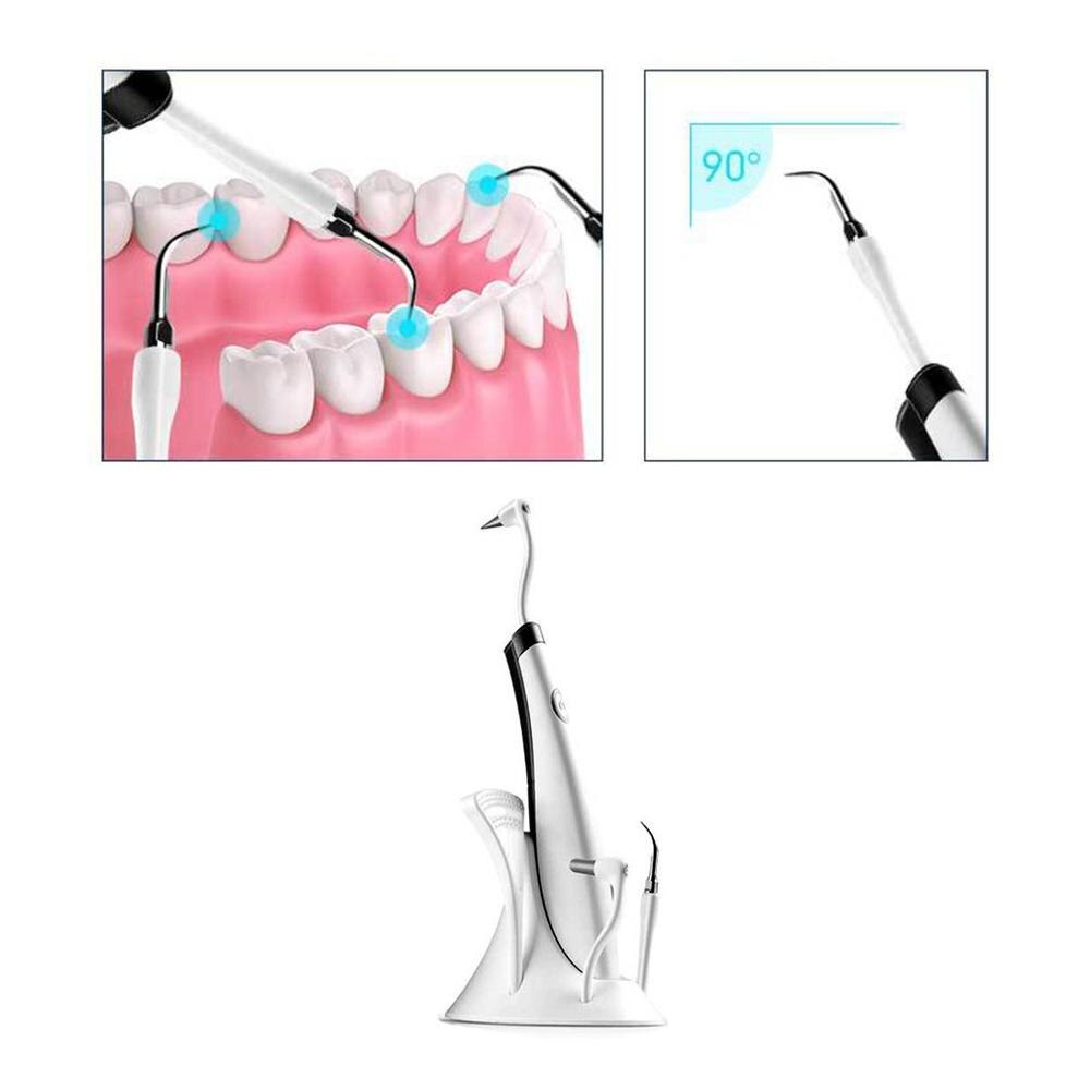 5 In 1 Portable Electric Sonic Dental Scaler Household Electric Sound Wave Dental Scaler Calculus Remover Teeth Whitening