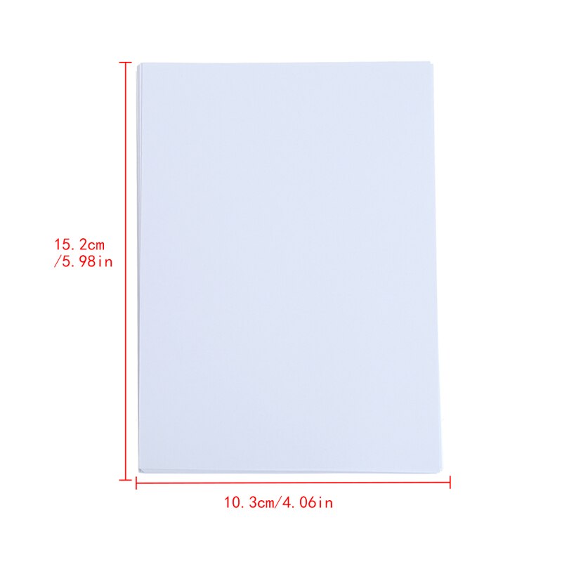 20 Sheet High Glossy 4R 4x6 Photo Paper Apply to Inkjet Printer Ideal for Photographic Colorful Graphics Output