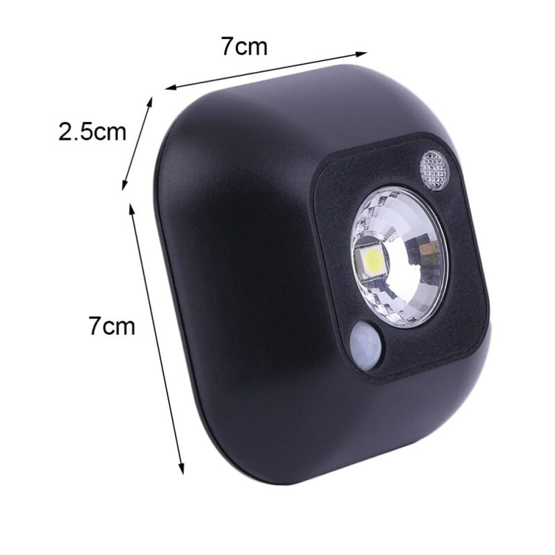 Mini LED Light With Motion Sensor Night Lamp Novelty Light Control Wireless Infrared Motion For Bedroom Hallway