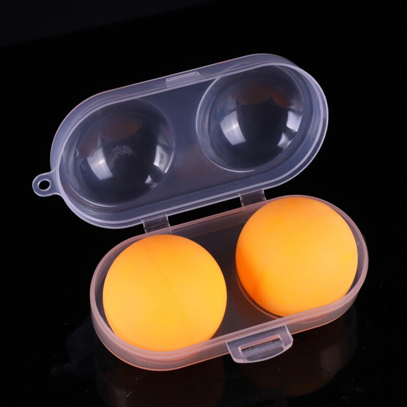 Table tennis plastic box Table tennis storage box 2 balls can be loaded Table Tennis Accessories