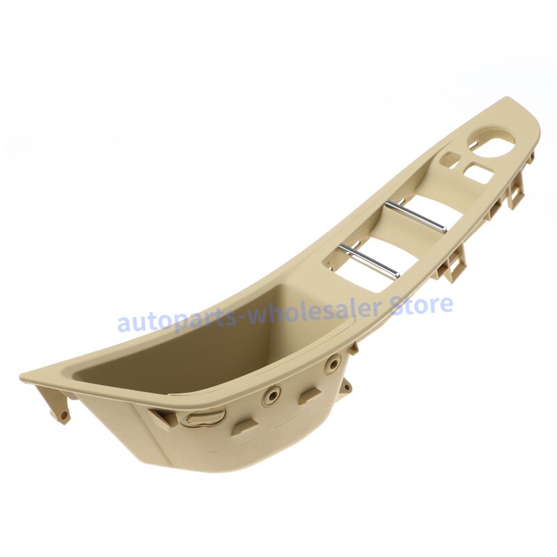 Trinco de porta de carro para bmw série 5, f10, f11, 528i, 550i 2010-2016, maçaneta dianteira esquerda, janela, interruptor, capa 2010, 2016, 51417225865