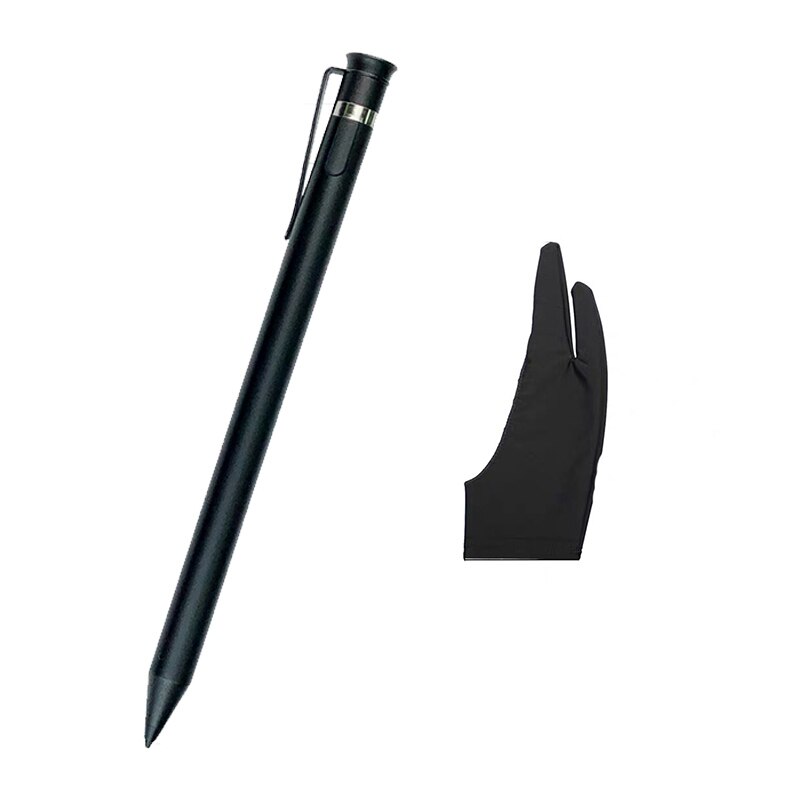 Capacitive Stylus Pen Presssn Devices Universal Press Sn Painting 1.2mm Fine Point Digital Stylus Pen with Glove