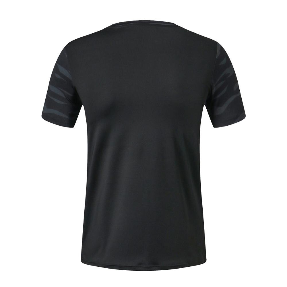 Män sport löpar t-shirt kamouflage sportkläder kortärmad fitness gym tröja snabbtorkande basket träning t-shirt