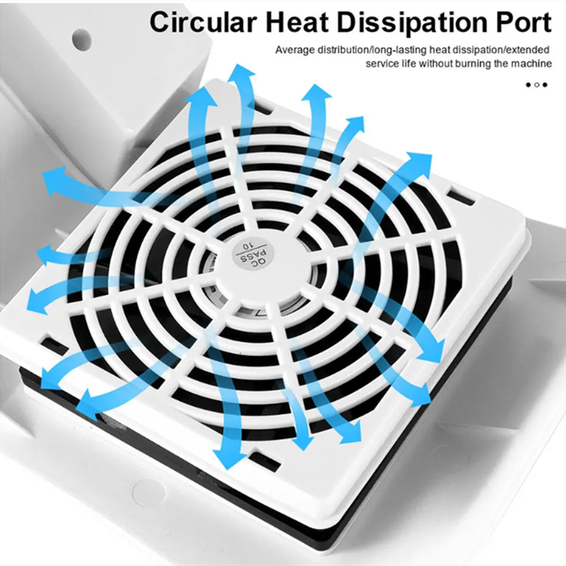 Nagelstofafscheider Stofzuiger Manicure Machine Tools Sterk vermogen Geluidsarm Nail Art Tool Nagelstofzuiger