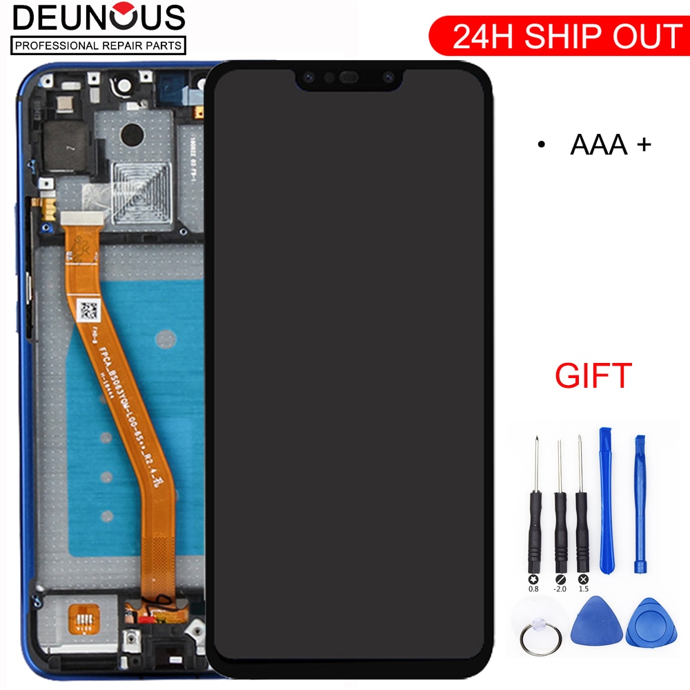 Original P Smart Plus Display For Huawei P Smart Plus LCD Display Frame Touch Screen INE-LX1 LX2 Nova 3i Display LCD Screen