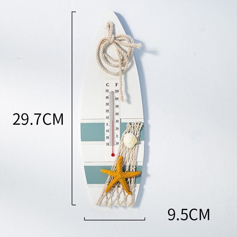 Colgante de estilo mediterráneo de peces de madera, arte de pared, artesanías Vintage, decoración del hogar, accesorios de adorno de tema náutico