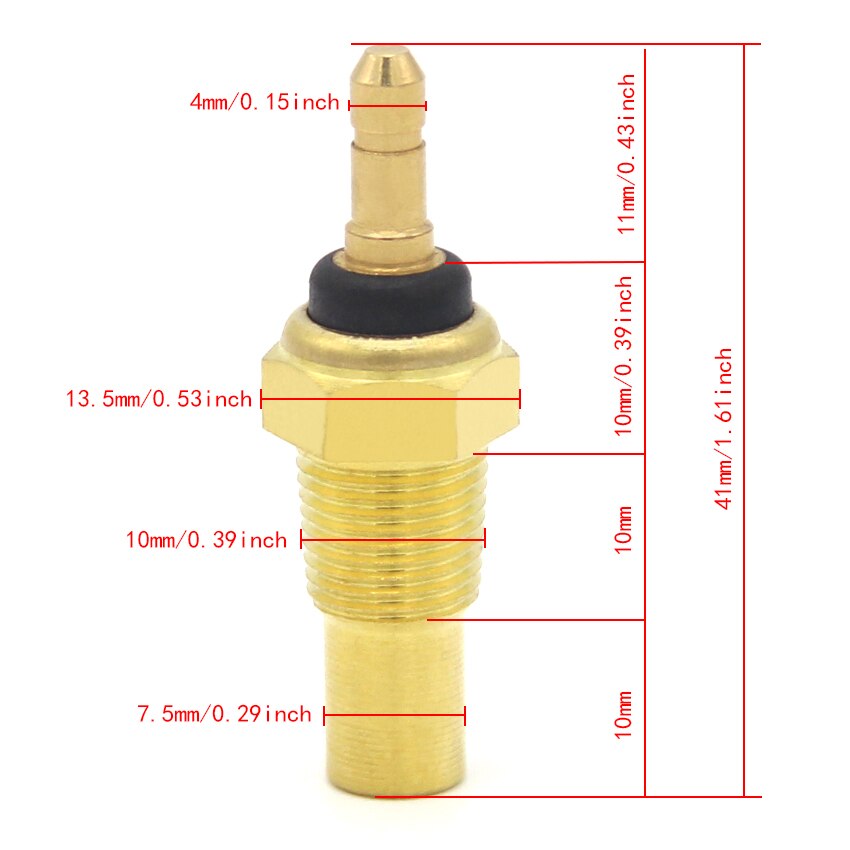 Radiator Fan Thermo Detect Switch For Yamaha FZR400 FZR500 FZR600 Genesis FZR750 FZX700 FAZER FZX750 R1Z RD350 RZ250 RZ350 TDM85