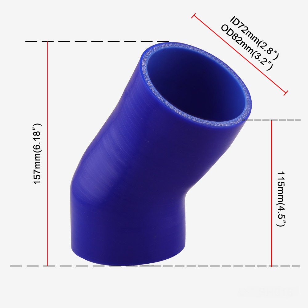 Silicone Throttle Body Hoses for Subaru WRX