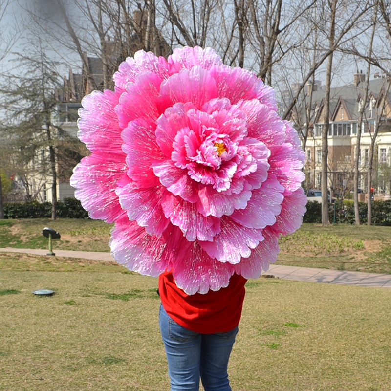Dance props Peony umbrella children stage performance umbrella adult dance performance flower Games entrance props