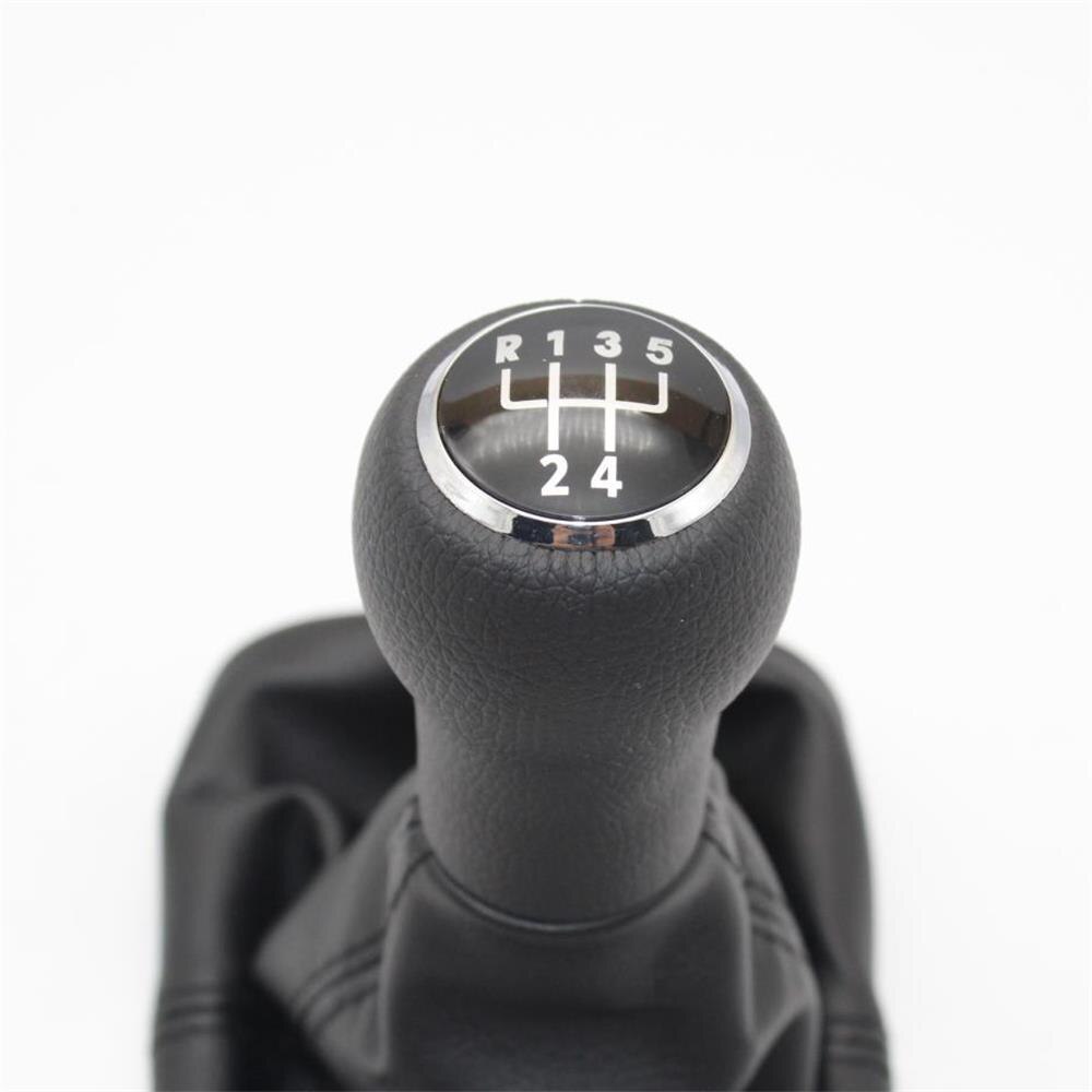 For VW Beetle 1998 1999 2000 2001 2002 2003 2004 2005 2006 2007 Car 5 Speed Gear Stick Shift Knob Leather Giator