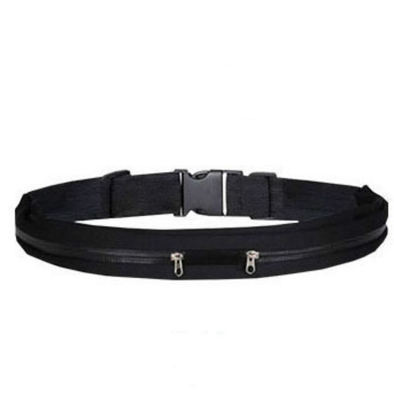 Sport Tasche Laufen Taille Tasche Tasche Joggen Tragbare Wasserdicht Radfahren miserabel Tasche draussen Telefon Anti-diebstahl Pack Gürtel Taschen: Schwarz