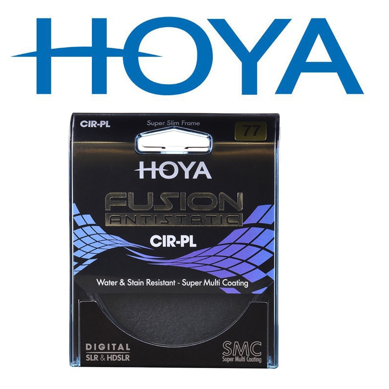 HOYA de fusión antiestático Polirizer filtro CIR-PL CPL filtro 58mm 67mm 72mm 77mm 82mm 49mm 52mm
