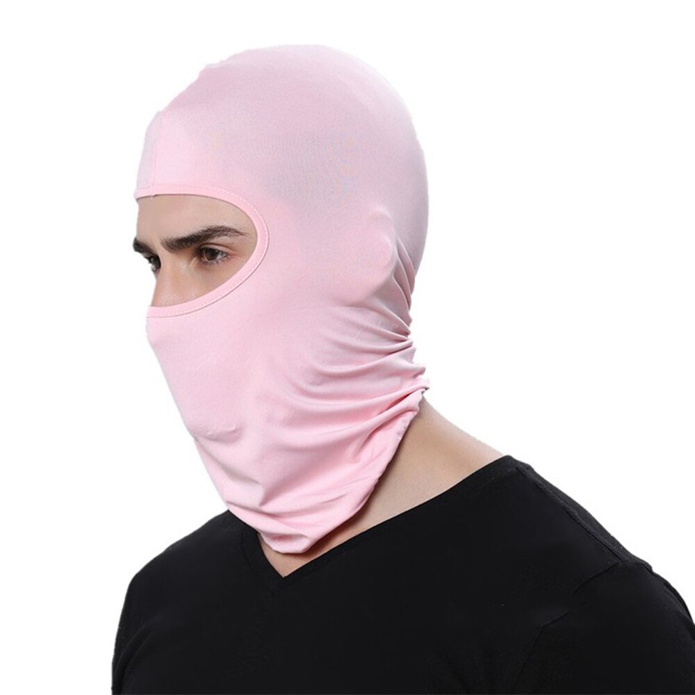 Cagoule de protection faciale en Lycra, chapeau, casquette de vélo, moto, cyclisme, couverture complète, été, respirant, Ultra soleil, protection UV: Color 13