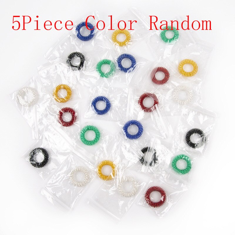 5Piece Figet Toys Anxiety Rings Stress Relief ADHD Autism Occupational Therapy Sensory Juguete Antiestres Adults Niños: Default Title