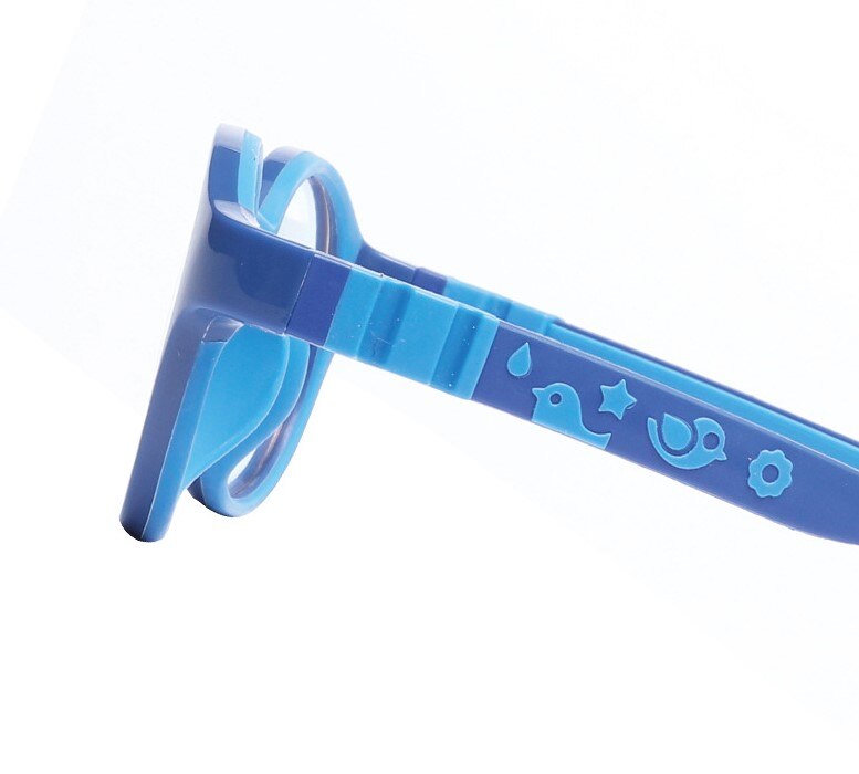 Adjustable Blue-Ray Protection Children Silicone Eyeglasses TR90 Flexible Detachable Vision Glasses Kid Optical Eyewear