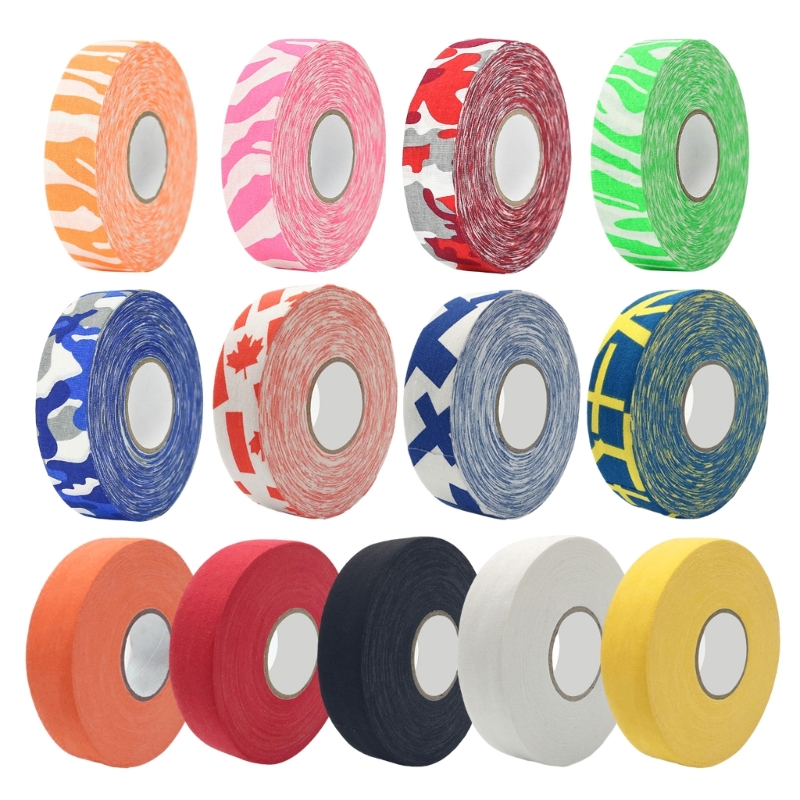 Hockey Tape, 27 Yards Hockey Tape, Self-Adhesive Ice Hockey Grip Tape Roll