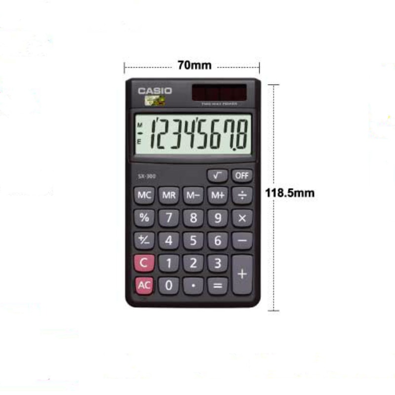 Mini Cute Portable Portable Small Solar Calculator Students Use Examination University Simple Business Office Pocket Calculator
