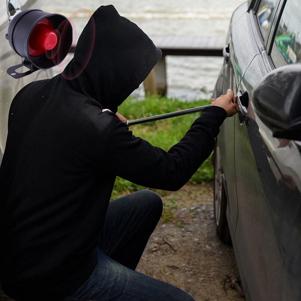 One-way Car Alarm System Set Anti Theft Remote Control Security System for Car Vehicle