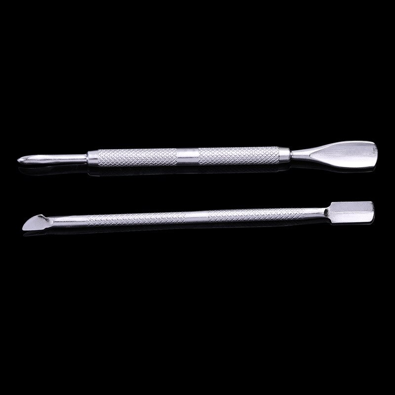 3 st/set rostfritt stål nagelband sax pushers död hud remover nail art manikyr verktyg