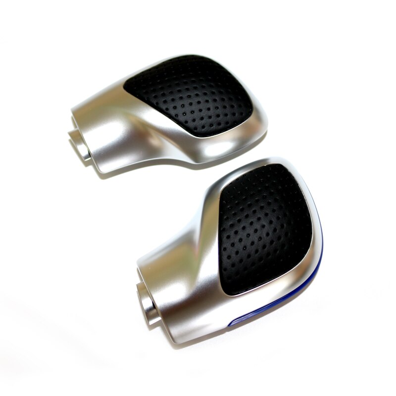 DSG Schaltknauf Schwarz Wildleder und Blau Leder mit löcher Abdeckung Kappe Modifikation Für V W Golf MK6 MK7 R G TI Passat B7 B8 CC R20