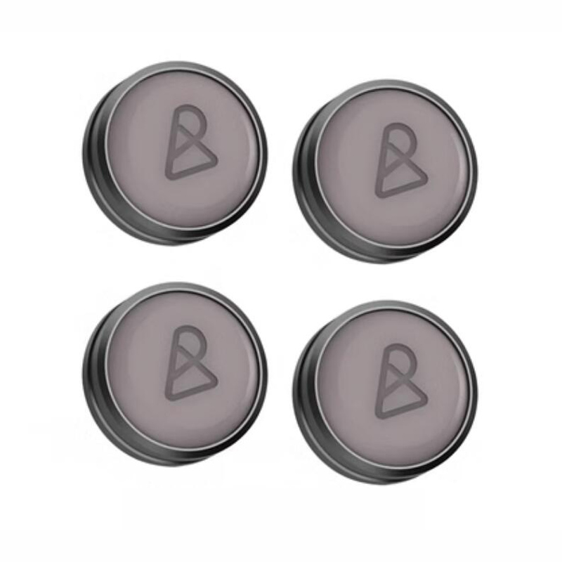 4pcs Audio Speaker Preamp DAC Laptop Anti-shock HiFi Absorber Silica Gel Foot Nail Feet Pads Absorption Shock Pad: GRAY