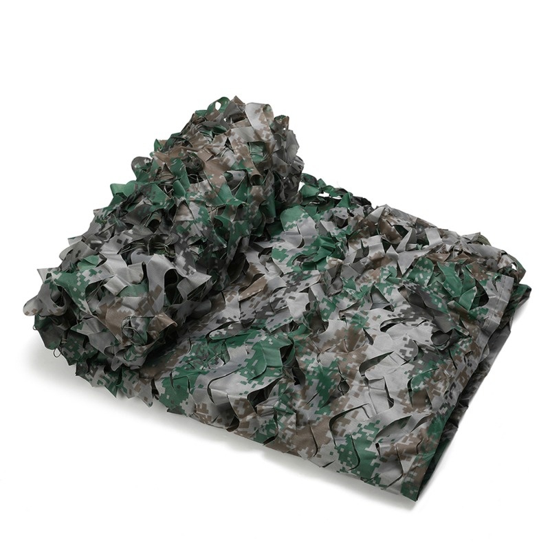 Tarnnetz Jagd Tarnnetz Autozelt Markise Schattennetz Schwarz Grün Blau Wald Tarnnetz 2X2M 2X5M 3X3m 3X5M: 2*3 Mt / verrotten