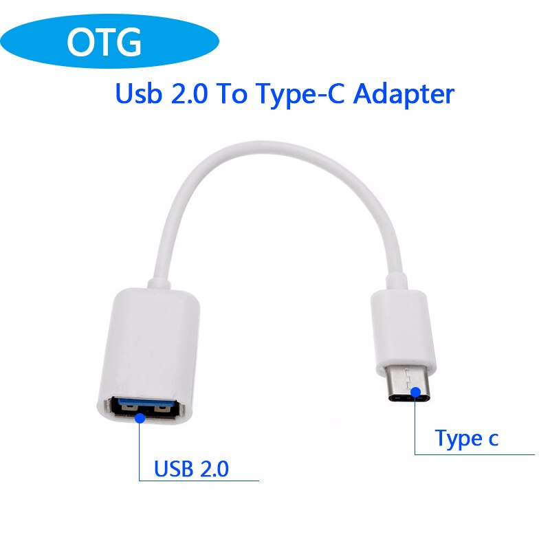 Tipo C OTG Cavo Adattatore per Samsung S10 S10 + Xiaomi Mi 9 Un plus. Android MacBook Mouse Gamepad Tablet PC di Tipo C OTG Cavi USB: 5