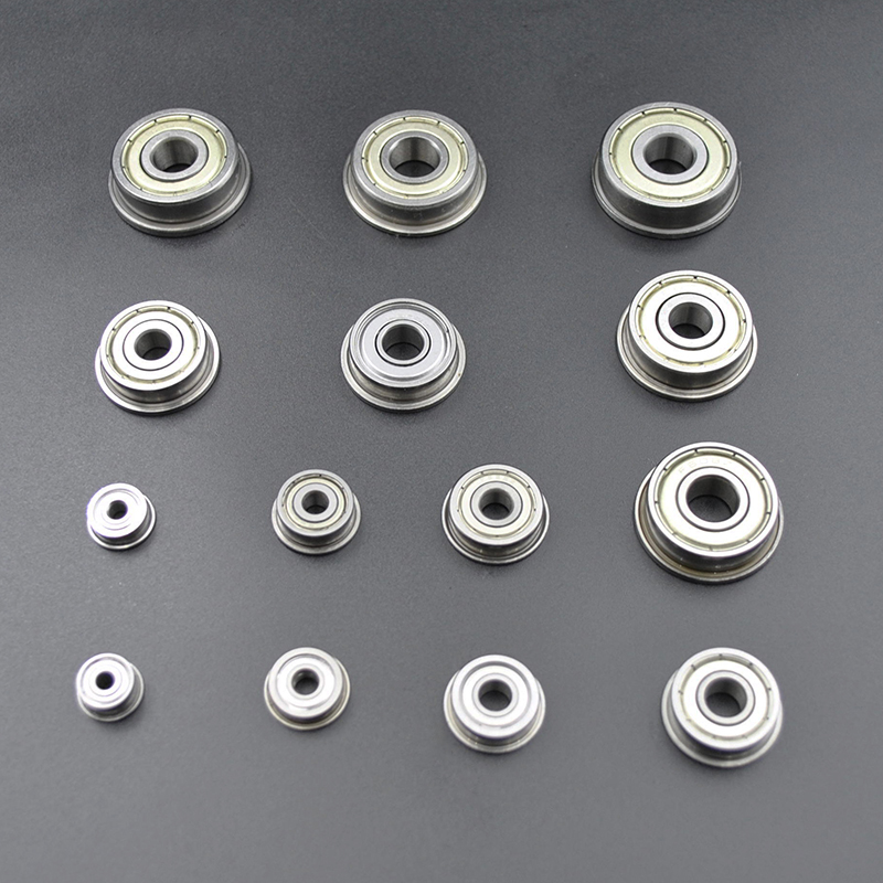 10 st flänslager med borrhål 2mm 3mm 4mm 5mm 6mm 7mm 8mm 9mm 10mm f625 f605 f608 mf105 mf115 f695 zz kullager med fläns