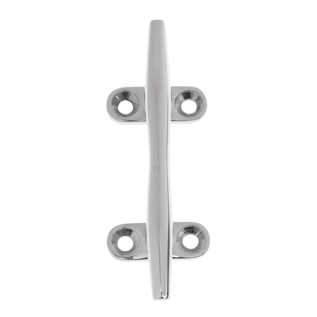 Premium 4&#39;&#39; Marine Boat Cleat Sailing Dock Deck Raft Anchor Line Rope Holder Tie Down