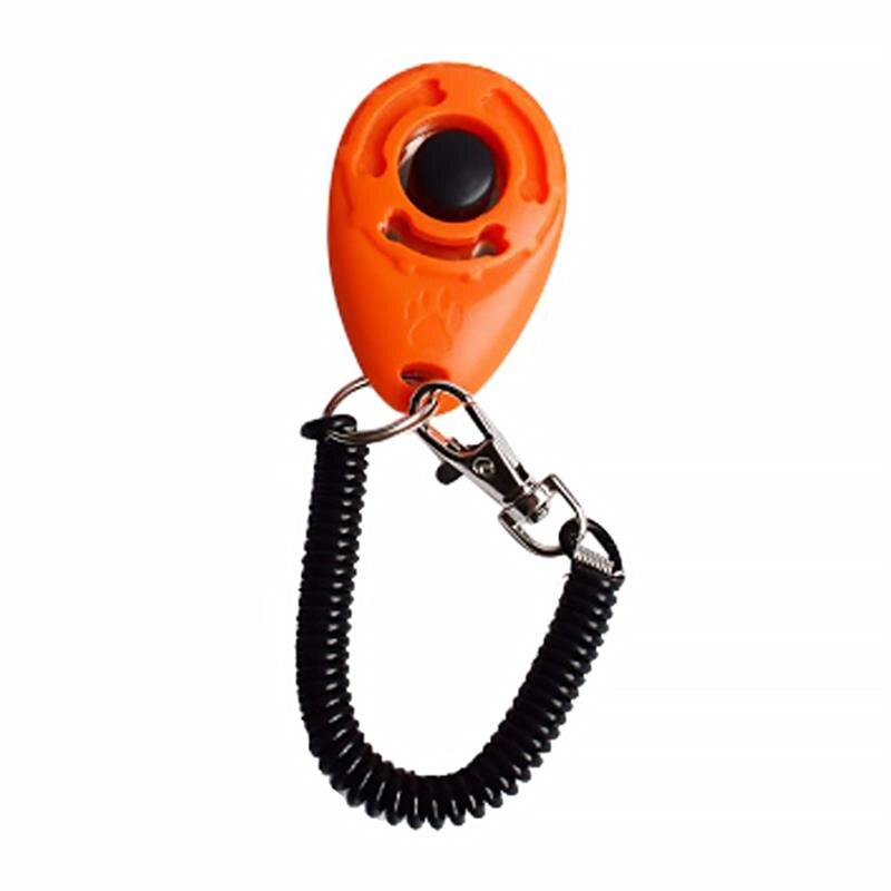 Dog Trainer Pet Training Dog Clicker Adjustable Lould Sound Key Chain Aid Wrist Strap Doggy Pet Products Dog Training Accessory: 04