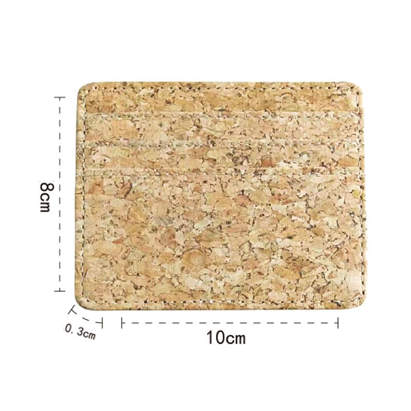 Kurk Graan Pu Kaarthouder Kleine Mini Credit Card Case Heren Ultra-Dunne Eenvoudige Kaarthouder Case Mannelijke zaken Id Credit Card Case