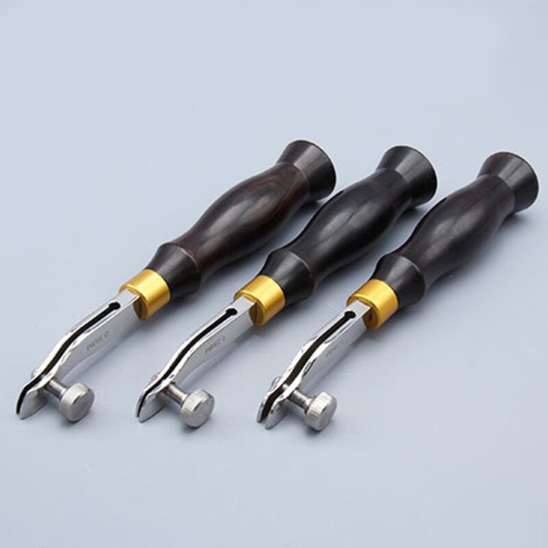 1pcs Adjustable Leather Edge Liner Handmade Leather Tool Edge Pressure Groove Scriber