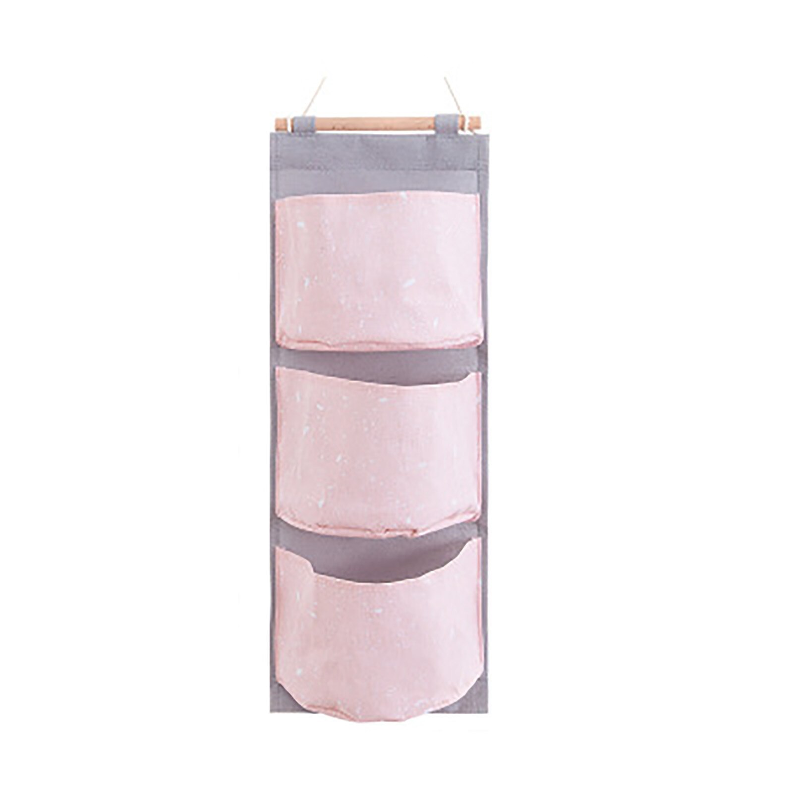 Closet Hanging Organizer 3 Large Pouch Wadrobe Door Wall Mounted Cosmetic Makeup Toy Jewelry Sundries Storage Bag Hang Organizer: H